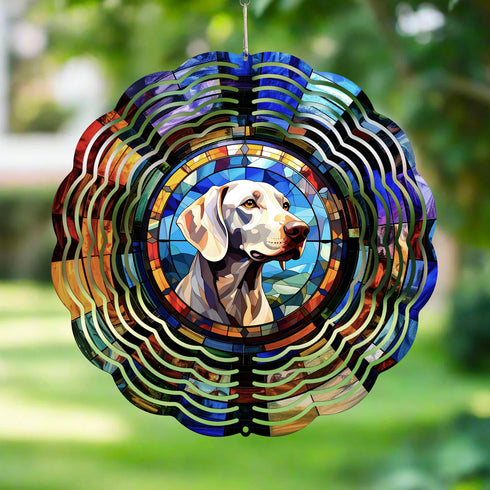 Weimaraner Wind Spinner